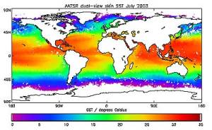 Foto: ESA/Anne O'Carrol, Met Office, UK