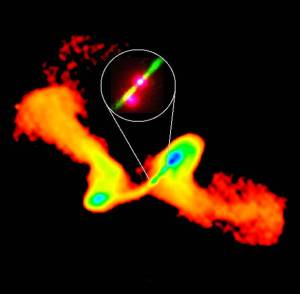 Foto: National Radio Astronomy Observatory / AUI, observers Murgia et al. STScI